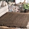 Nuloom Daniela Farmhouse Chunky Jute Area Rug 6ft x 9ft NCCL01C-609 - alternate 1